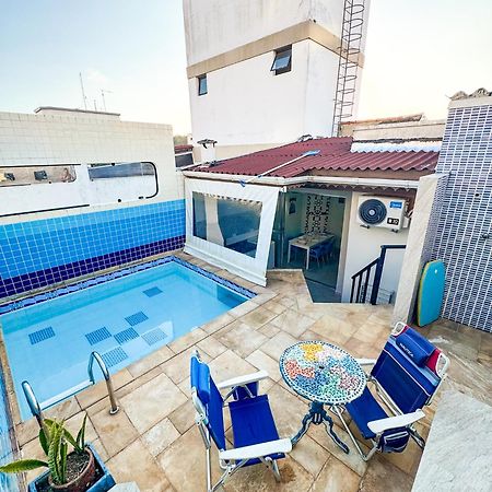 Cobertura 51 De 3 Quartos Com Piscina E Churrasqueira Privativa Guarujá Extérieur photo