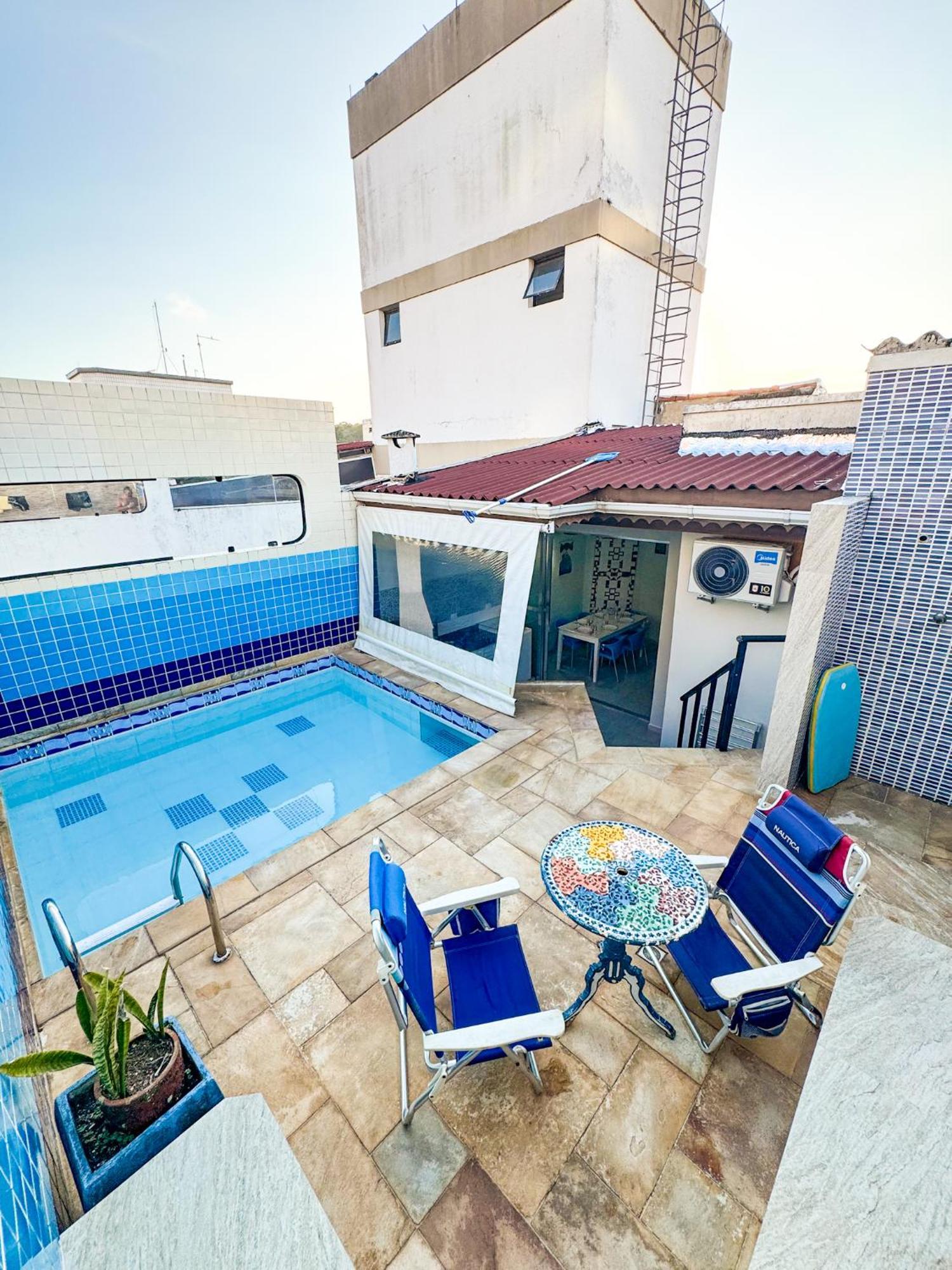 Cobertura 51 De 3 Quartos Com Piscina E Churrasqueira Privativa Guarujá Extérieur photo